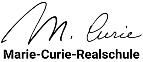 Marie-Curie-Realschule Logo